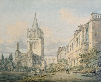 Christ Church Cathedral and Deanery, Oxford by Joseph Mallord William Turner